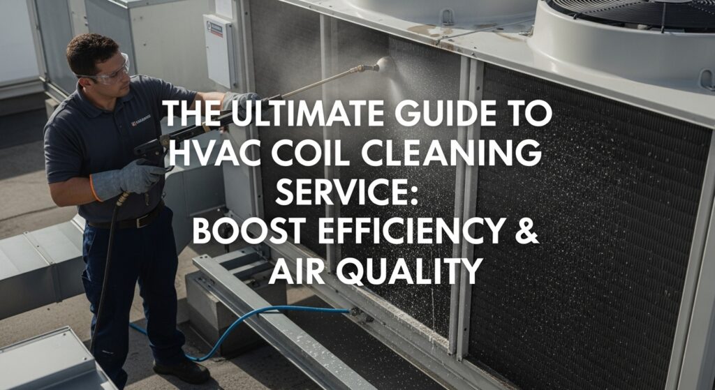 HVAC coil cleaning service