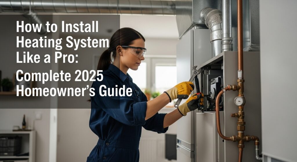 install heating system