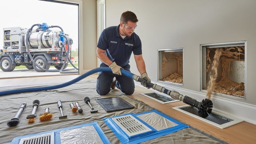 will cleaning my air ducts make my house less dusty