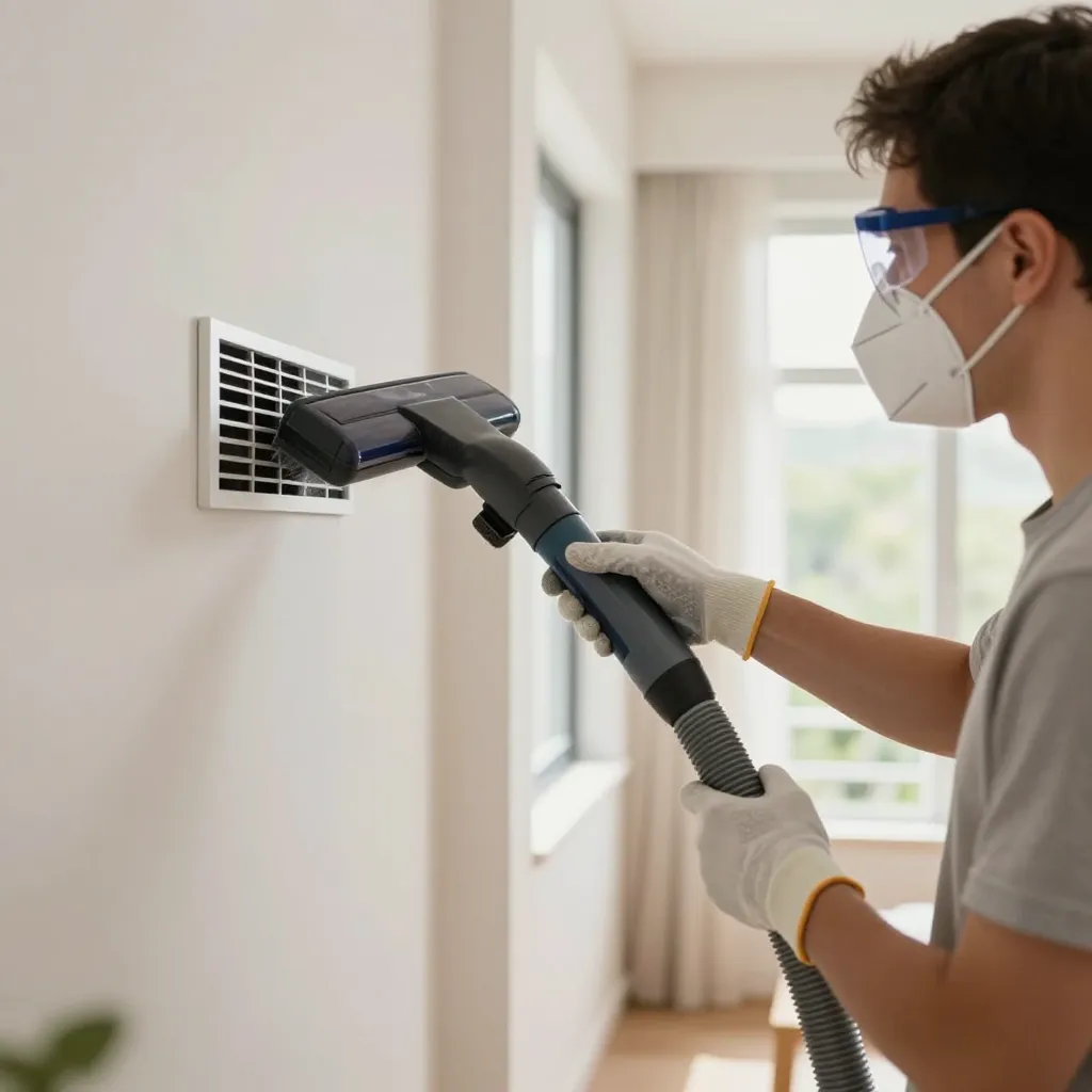 do it yourself air duct cleaning and sanitizing