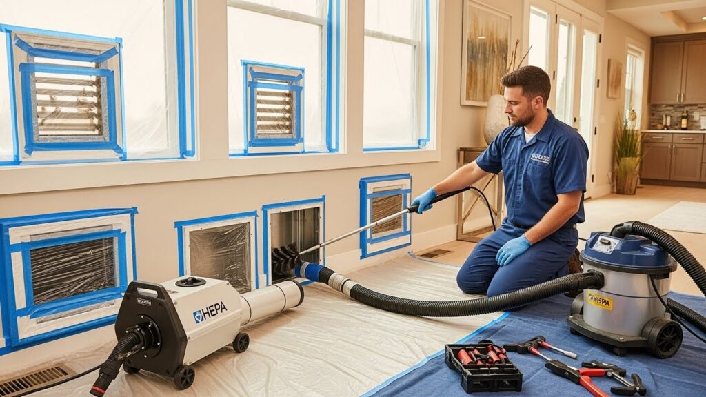 what is the best air duct cleaning method