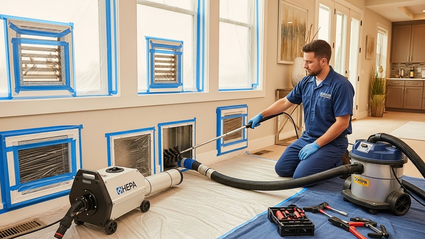 what is the best air duct cleaning method